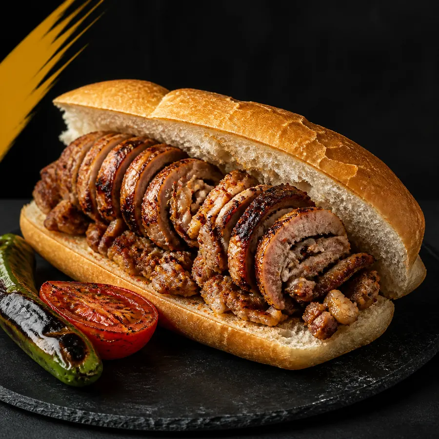 Ekmek arasında kokoreç